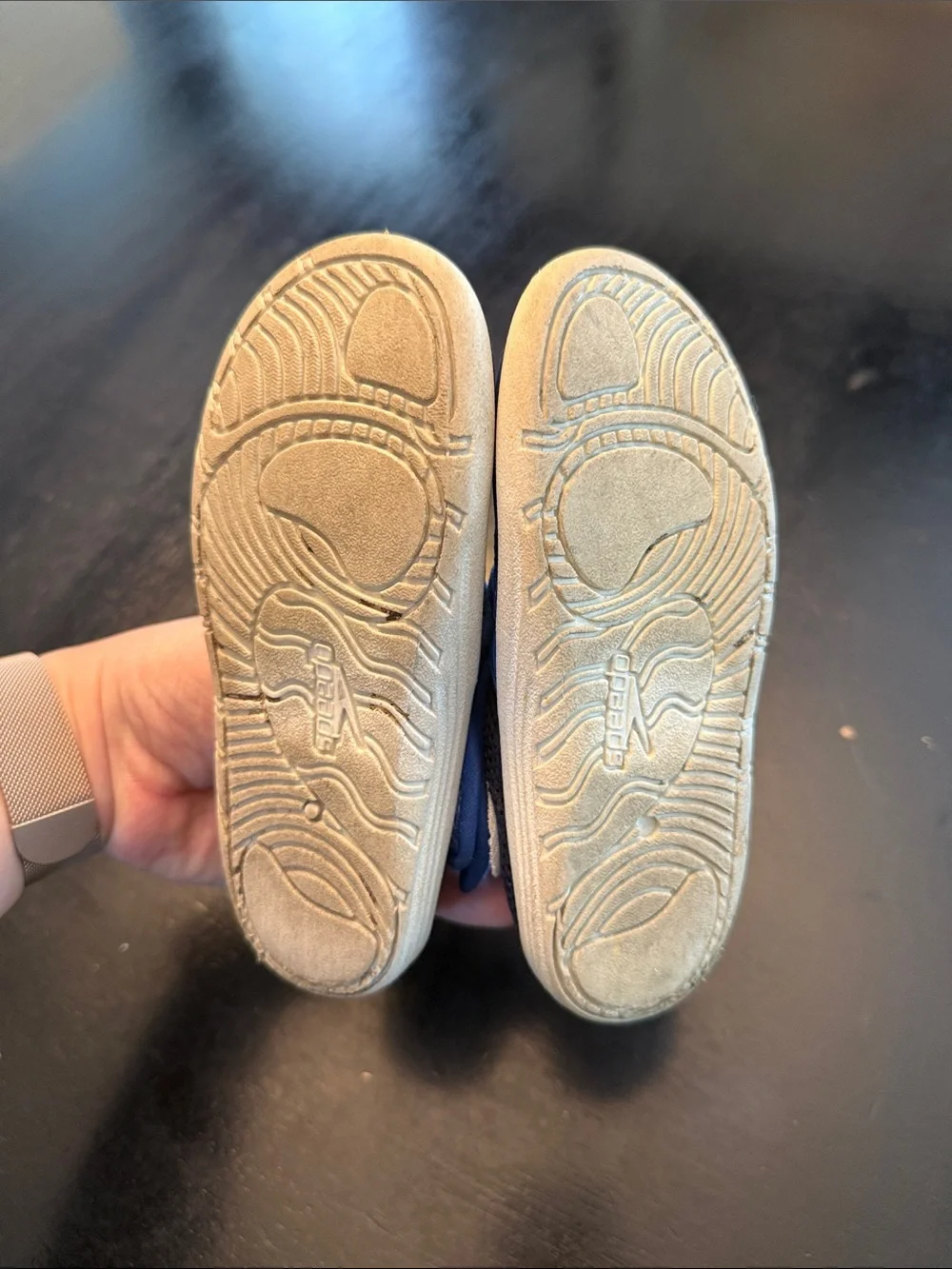 Speedo Kids Blue and Orange Water Shoes